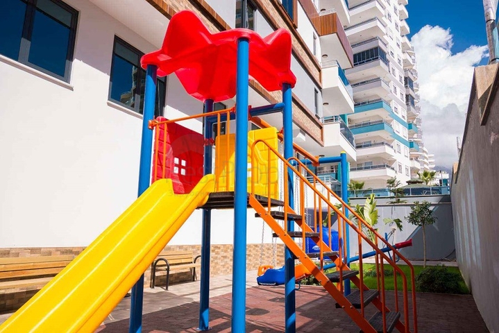 شقة للبيع في الانيا - تصميم انيق - 2 غرفة وصالة -في مهموتلار / الانيا 