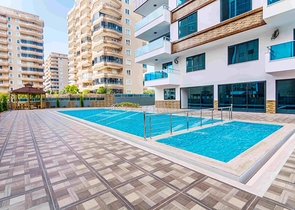 شقة للبيع في الانيا - تصميم انيق - 2 غرفة وصالة -في مهموتلار / الانيا 