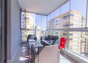 شقة للبيع في الانيا - تصميم انيق - 2 غرفة وصالة -في مهموتلار / الانيا 