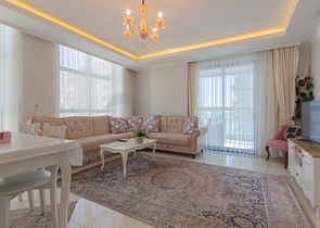 شقة للبيع في الانيا - تصميم انيق - 2 غرفة وصالة -في مهموتلار / الانيا 