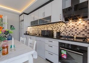 شقة للبيع في الانيا - تصميم انيق - 2 غرفة وصالة -في مهموتلار / الانيا 