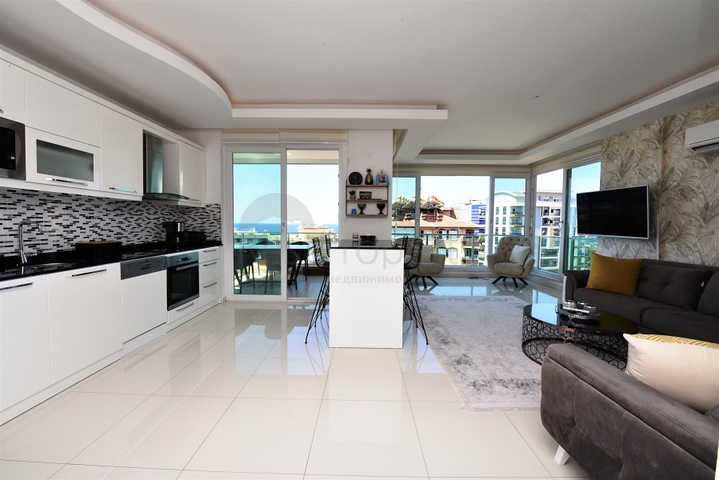 شقق فاخرة للبيع في الانيا -دوبلكس اطلالة بحر - 3 غرف وصالة -في توسمور / الانيا 