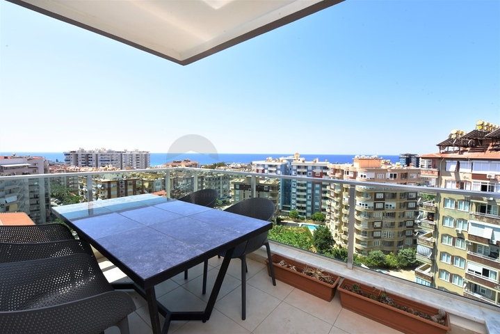 شقق فاخرة للبيع في الانيا -دوبلكس اطلالة بحر - 3 غرف وصالة -في توسمور / الانيا 