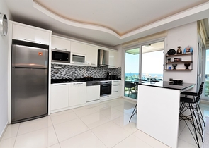 شقق فاخرة للبيع في الانيا -دوبلكس اطلالة بحر - 3 غرف وصالة -في توسمور / الانيا 