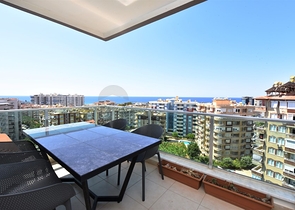 شقق فاخرة للبيع في الانيا -دوبلكس اطلالة بحر - 3 غرف وصالة -في توسمور / الانيا 