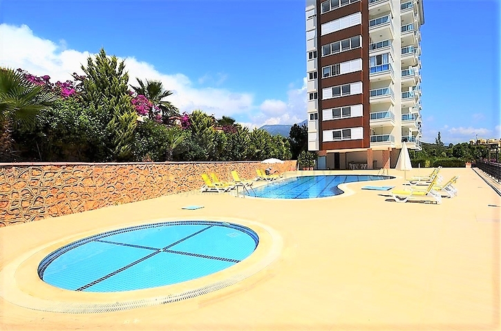 اطلالة بحر - شقة غرفة وصالة -في توسمور / الانيا 