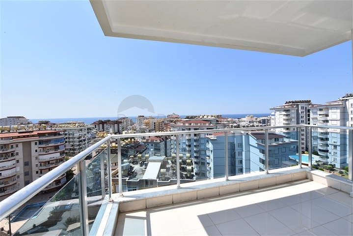 اطلالة بحر - شقة غرفة وصالة -في توسمور / الانيا 