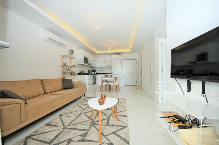 مجمع فاخر - شقة غرفة وصالة -في مهموتلار / الانيا 