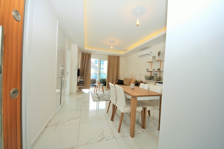 مجمع فاخر - شقة غرفة وصالة -في مهموتلار / الانيا 