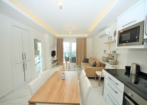 مجمع فاخر - شقة غرفة وصالة -في مهموتلار / الانيا 