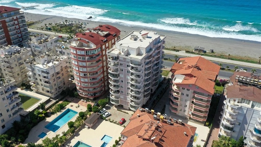 شقق للبيع في الانيا - مجمع على البحر مباشرة -شقة 2 غرفة وصالة -في مهموتلار / الانيا 