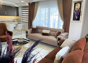 شقق للبيع في الانيا - مجمع على البحر مباشرة -شقة 2 غرفة وصالة -في مهموتلار / الانيا 