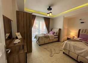 شقق للبيع في الانيا - مجمع على البحر مباشرة -شقة 2 غرفة وصالة -في مهموتلار / الانيا 