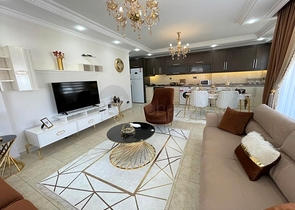 شقق للبيع في الانيا - مجمع على البحر مباشرة -شقة 2 غرفة وصالة -في مهموتلار / الانيا 