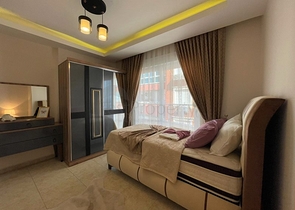 شقق للبيع في الانيا - مجمع على البحر مباشرة -شقة 2 غرفة وصالة -في مهموتلار / الانيا 