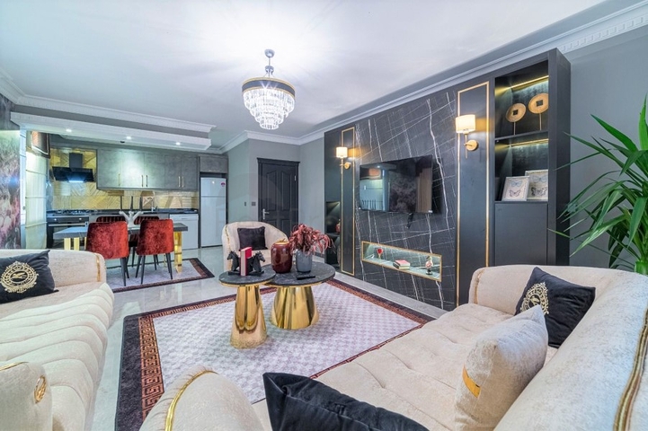 شقق للبيع في الانيا - تصميم انيقة 2 غرفة وصالة -قريبة من البحر -في مهموتلار / الانيا 