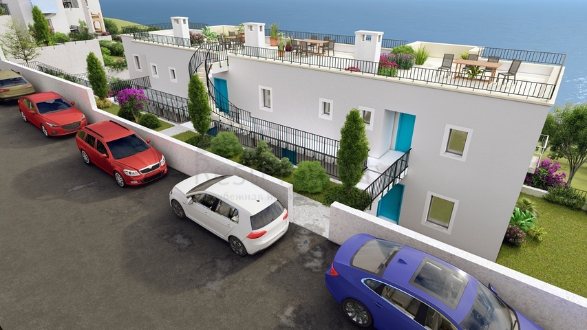 عقارت بودروم - شقق قيد الانشاء -اطلالة بحر -بودروم 