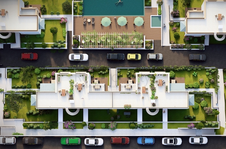 عقارت بودروم - شقق قيد الانشاء -اطلالة بحر -بودروم 