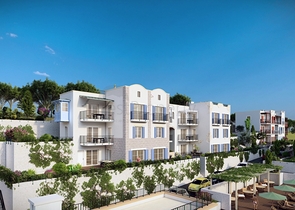 عقارت بودروم - شقق قيد الانشاء -اطلالة بحر -بودروم 