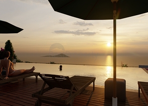 عقارت بودروم - شقق قيد الانشاء -اطلالة بحر -بودروم 