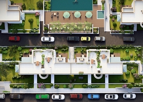 عقارت بودروم - شقق قيد الانشاء -اطلالة بحر -بودروم 