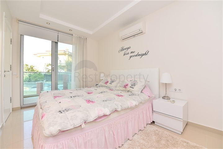 شقة ضمن مجمع فاخر - منطقة هادئة - تصميم 1+2- في كارجي جاك / الانيا 