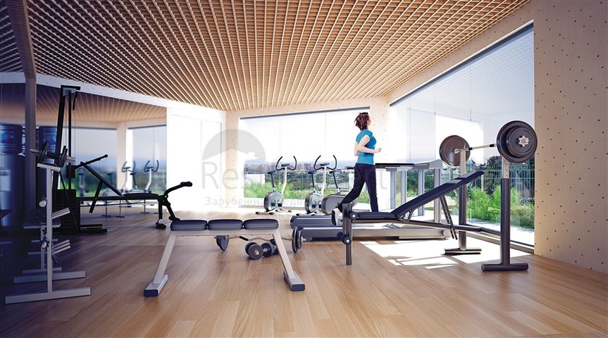 شقة ضمن مجمع فاخر - منطقة هادئة - تصميم 1+2- في كارجي جاك / الانيا 