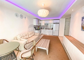 شقق للبيع في افسلار - مجمع فاخر -شقة 1+1 -افسلار / الانيا 