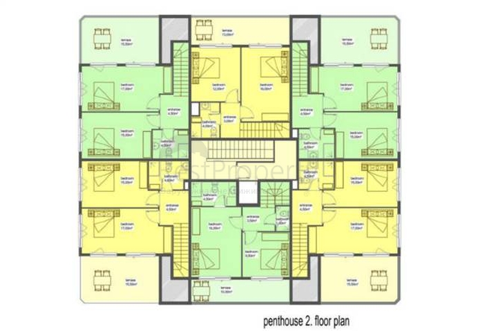 شقة مؤثثة في قلب مدينة ألانيا للبيع 