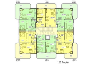 شقة مؤثثة في قلب مدينة ألانيا للبيع 