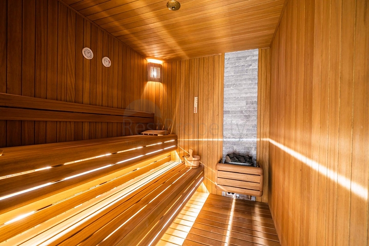 مجمع النخبة مع مفهوم الفندق على الساحل الأول في منطقة ياليكافاك