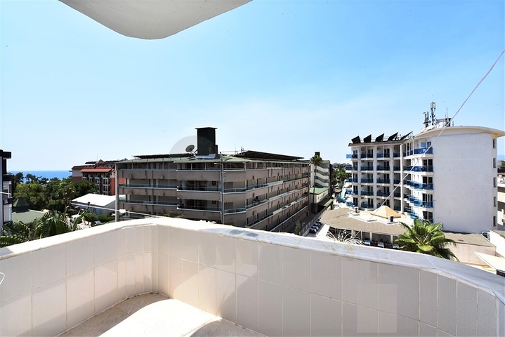 اطلالة بحر - شقة 2 غرفة وصالة في كوناكليه / الانيا 