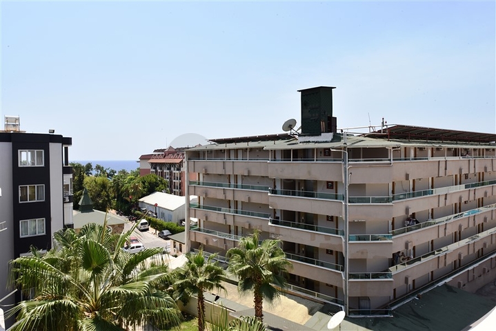 اطلالة بحر - شقة 2 غرفة وصالة في كوناكليه / الانيا 