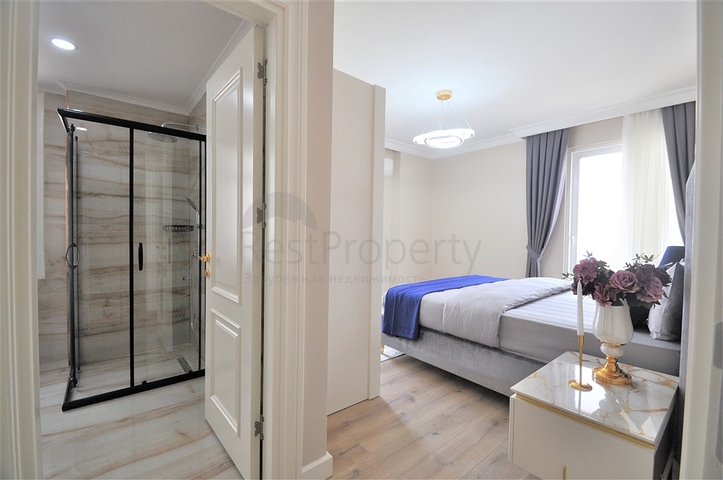 شقق اطلالة بحر في الانيا - تصميم 1+2 - في توسمور / الانيا 