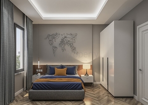 شقق بالتقسيط في الانيا - تصاميم متنوعة غرفة وصالة -3 غرف وصالة -مهموتلار / الانيا 