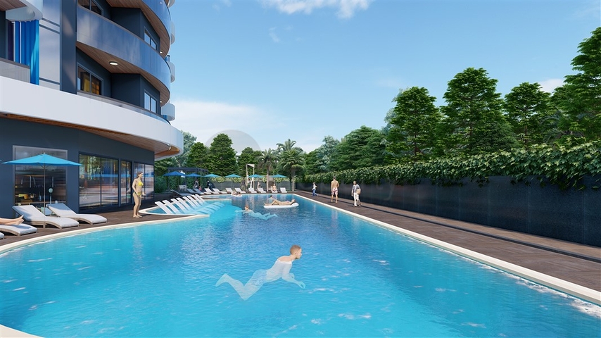 شقق بالتقسيط في الانيا - مجمع قيد الانشاء في منطقة افسلار / الانيا 