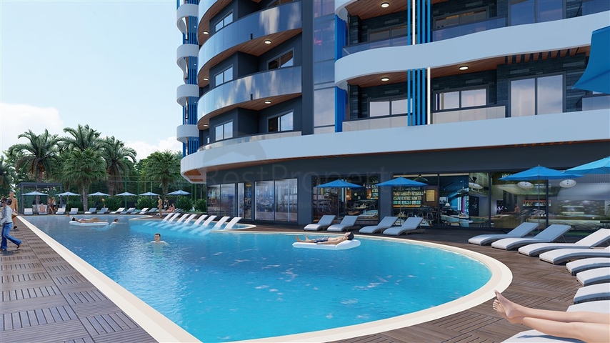 شقق بالتقسيط في الانيا - مجمع قيد الانشاء في منطقة افسلار / الانيا 