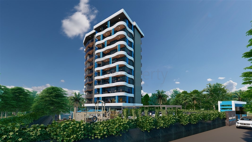 شقق بالتقسيط في الانيا - مجمع قيد الانشاء في منطقة افسلار / الانيا 