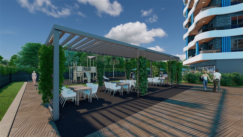 شقق بالتقسيط في الانيا - مجمع قيد الانشاء في منطقة افسلار / الانيا 