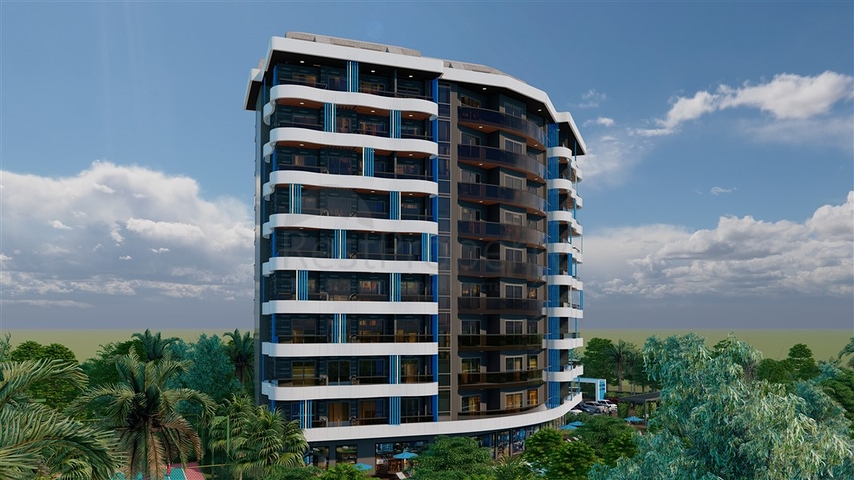 شقق بالتقسيط في الانيا - مجمع قيد الانشاء في منطقة افسلار / الانيا 