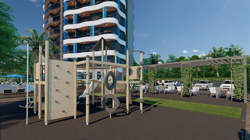 شقق بالتقسيط في الانيا - مجمع قيد الانشاء في منطقة افسلار / الانيا 