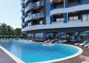 شقق بالتقسيط في الانيا - مجمع قيد الانشاء في منطقة افسلار / الانيا 