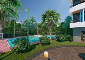 شقق بالتقسيط في الانيا - مجمع قيد الانشاء في منطقة افسلار / الانيا 