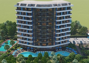 شقق بالتقسيط في الانيا - مجمع قيد الانشاء في منطقة افسلار / الانيا 