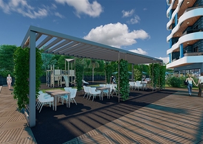 شقق بالتقسيط في الانيا - مجمع قيد الانشاء في منطقة افسلار / الانيا 