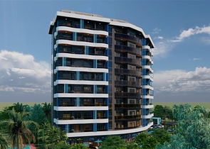 شقق بالتقسيط في الانيا - مجمع قيد الانشاء في منطقة افسلار / الانيا 