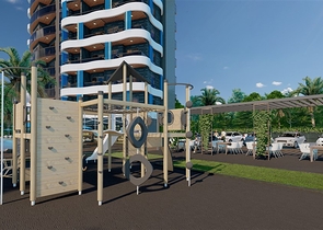 شقق بالتقسيط في الانيا - مجمع قيد الانشاء في منطقة افسلار / الانيا 