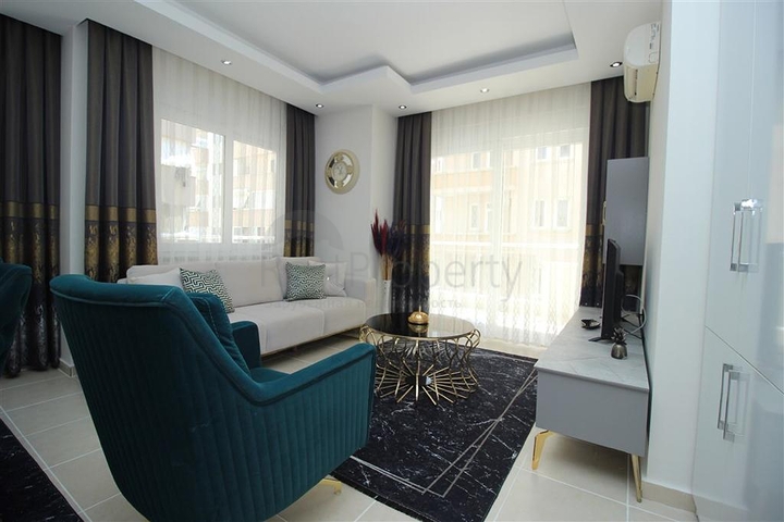 شقق للبيع في مهموتلار - تصميم 1+1 -مفروشة -مهموتلار / الانيا 