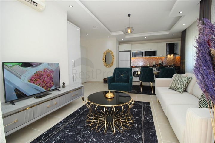 شقق للبيع في مهموتلار - تصميم 1+1 -مفروشة -مهموتلار / الانيا 