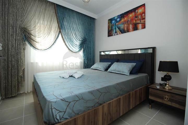 شقق للبيع في مهموتلار - تصميم 1+1 -مفروشة -مهموتلار / الانيا 